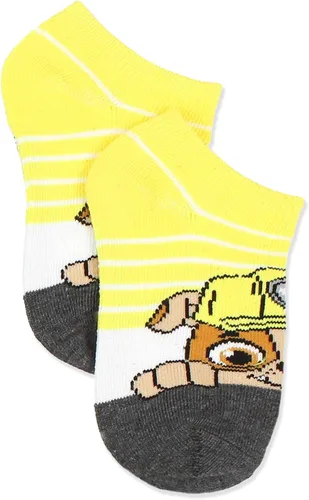 Vista 5 de Paw Patrol - Calcetines invisibles para niños y niñas, paquete de 6 (zapato 4-7 (calcetín 2-4), Paw Patrol Multi, Patrulla Canina Multi