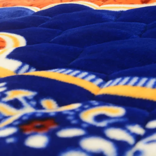 Vista 8 de Alfombra de Oración Musulmana Mat Islámica - Alfombra de Oración Sajadah Acolchada Muy Gruesa para Hombres y Mujeres con Cuentas de Oración del Azul