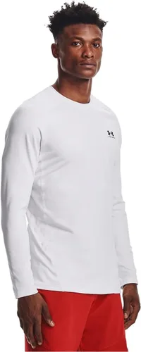 Vista 2 de Under Armour ColdGear - Camiseta ajustada de cuello redondo para hombre
