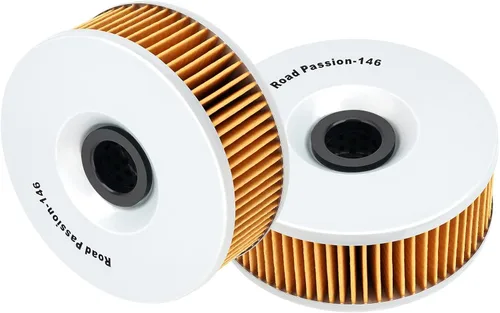 Vista 4 de Road Passion - Filtro de aceite para Yamaha VMX1200 V-MAX 1200 1985-1995 / XVZ1200 VENTURE ROYALE 1200 1983-1986 (paquete de 2)