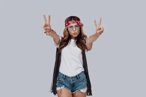 Vista 5 de Bandanas de cachemira (100% poliéster, tamaño extra grande, 27.0 x 27.0in, 6 unidades)