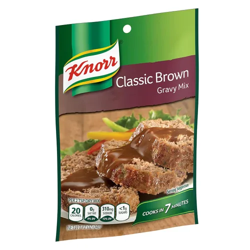 Vista 4 de Knorr Mezcla de salsa, marrón clásico, 1.2 oz