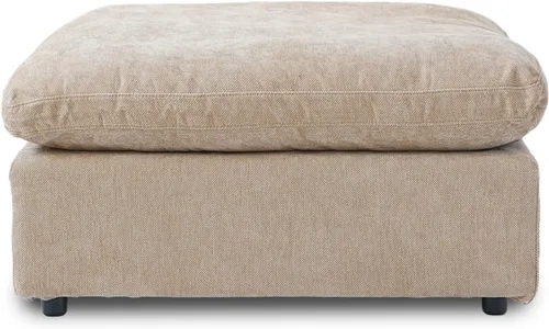Vista 51 de WJShome Sofá Seccional Cloud Couch de 83 pulgadas para sala de estar, sofá seccional modular relleno de plumón, sofás en forma de L con otomana