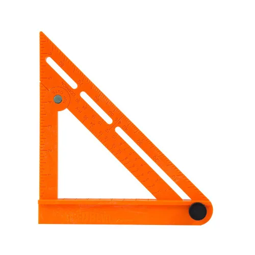 Vista 5 de Swanson Tool Co., Inc Swanson Tool Co T0701 - Escuadra Speedlite naranja de 12 pulgadas, herramienta de diseño de escuadra compuesta, fabricada