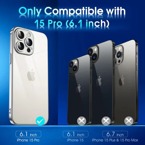 Vista 492 de Supdeal Funda cristalina transparente para iPhone 11, [No se amarillea] [Protección de la cámara] [Probado contra caídas de grado militar] Funda