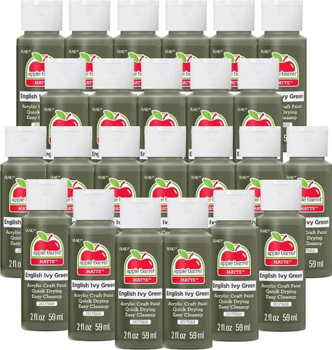 Vista 82 de Apple Barrel 20529 Pintura acrílica, 2 onzas, verde Navidad, paquete de 2