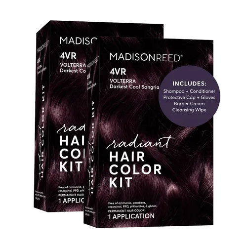 Vista 89 de Madison Reed - Kit de tinte radiante para el cabello, tinte permanente para el cabello, 100 % cobertura de canas, sin amoníaco, negro Parma 2.5NNN