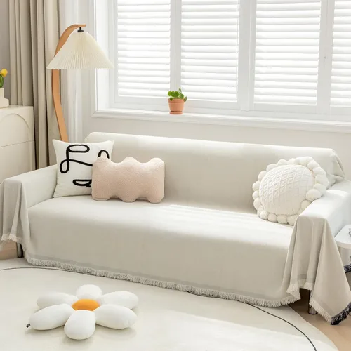 Vista 9 de Funda de sofá de felpilla de 91 x 118 pulgadas, extra ancha, resistente al agua, para sofá modular de 2 a 3 cojines, funda de sofá modular