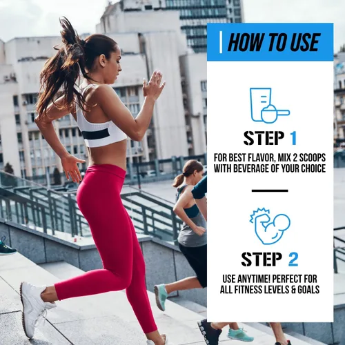 Vista 3 de EVL BCAA - Polvo de aminoácidos BCAA rehidratante, bebida de recuperación después del entrenamiento con cafeína natural, BCAA Energy Polvo