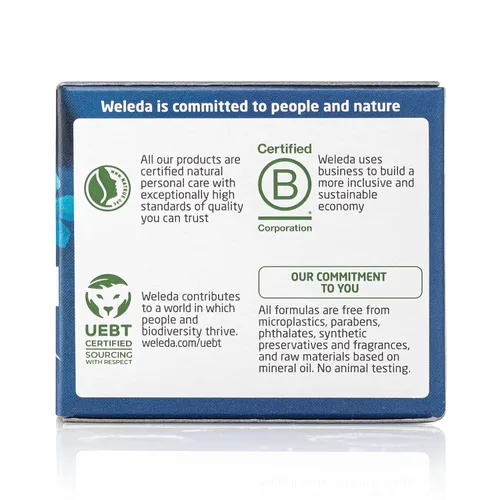 Vista 3 de Weleda Crema de día rejuvenecedora para el cuidado facial, 1.3 onzas líquidas, hidratante rico en plantas con genciana azul y Edelweiss