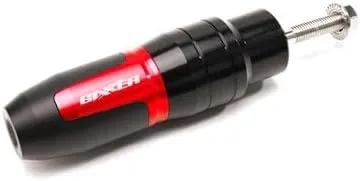 Vista 11 de TEMKIN W para Suzuki Gixxer SF250 Sf 250 SF250 150 125 SF motocicleta CNC Accesorios protección contra caídas Deslizador de escape deslizante B Negro