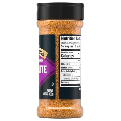 Vista 14 de McCormick Grill Mates Mesquite Rub, 4.87 onzas