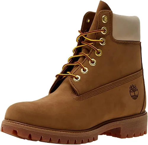 Vista 23 de Timberland Botas impermeables prémium para hombre de 6 pulgadas anaranjado medio