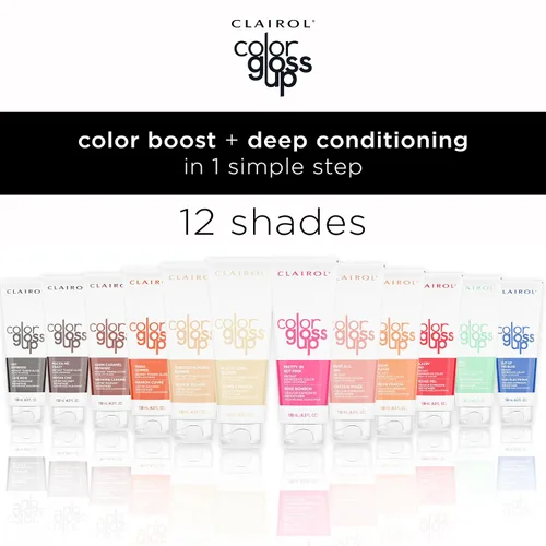 Vista 3 de Clairol Color Gloss Up - Tinte temporal para el cabello, color rojo ardiente, paquete de 1 unidad