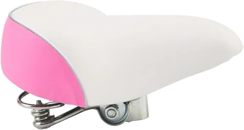 Vista 4 de Asiento ancho de bicicleta para niñas, morado y rosa