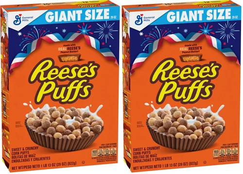 Vista 9 de Reese's, - Cereales de mantequilla de maní para el desayuno, 11.5 onzas