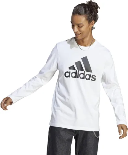 Vista 3 de adidas Men's Essentials Long-Sleeve T-Shirt