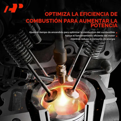 Vista 5 de A-Premium Sensor de detonación de golpes compatible con modelos Honda, Acura y Saturn - Accord 2003-2004 2006-2007, Pilot 2003-2008, Odyssey