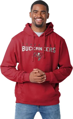 Vista 14 de FOCO Sudadera con capucha para hombre con logotipo del equipo de la NFL