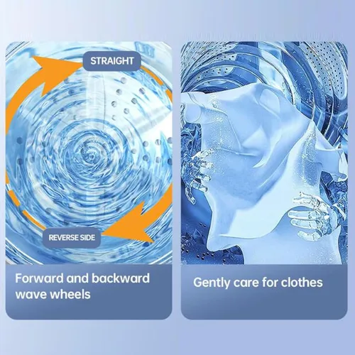 Vista 5 de RiToEasysports Mini Washing Machine, Portable USB Powered Cordless Underwear Washer Compact for Apartment Dorm Travel Camping