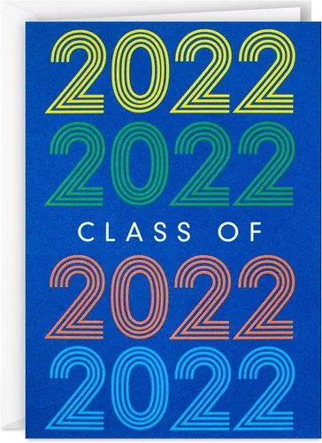 Vista 9 de Hallmark Invitaciones para fiesta de graduación 2021, 20 invitaciones con sobres (azul retro)