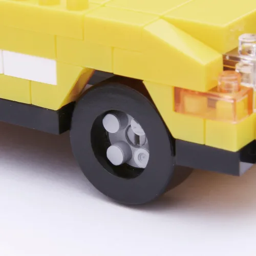 Vista 3 de Nanoblock Kit de construcción de taxis de Nueva York