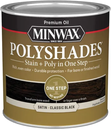 Vista 27 de Barniz Minwax 213104444 PolyShades Miel