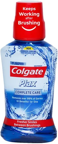 Vista 4 de Colgate Enjuague bucal Plax Complete Care, Aliento Fresco 8.5 fl oz/8.5oz