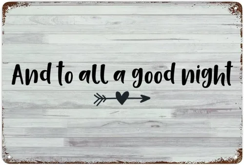 Vista 15 de LUIJORGY Cartel de metal con letras familiares con frase "Always Kiss The Dog" Goodnight" de grano de madera positiva, placa de metal retro
