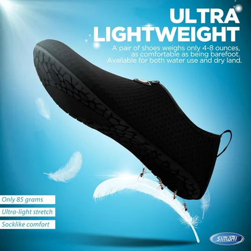 Vista 5 de SIMARI - Zapatos de agua para mujer y hombre, para natación, playa, agua, secado rápido, para yoga, surf, exteriores, SWS001