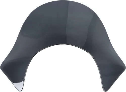 Vista 5 de Parabrisas de carenado de labio ahumado compatible con Harley Dyna Sportster Softail