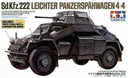 Vista 3 de Tamiya Modelos Coche Blindado Sdkfz 222 Kit