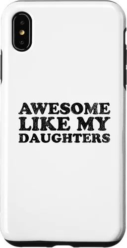Vista 11 de Awesome Like My Daughters Funny for Mom or Dad Parent Case for iPhone 16
