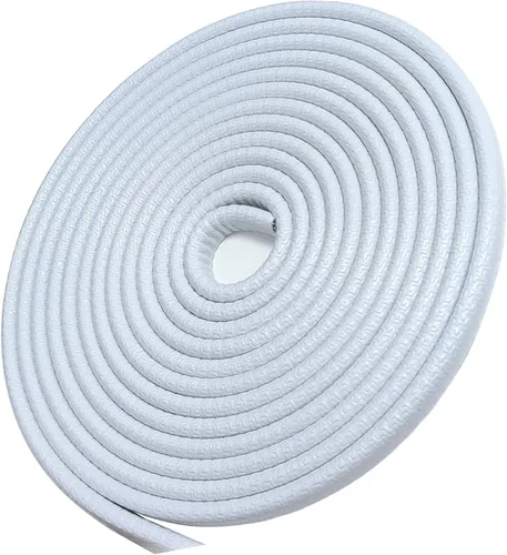 Vista 7 de SYOAUTO Protector de Borde de Puerta de Automóvil Negro de 13 Pies (4M) Protectores de Borde de Goma para Puerta de Auto Forma de U con Lámina