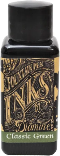 Vista 16 de Tinta embotellada para pluma estilográfica Diamine, 30 ml - Ámbar