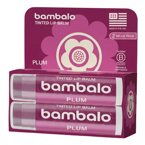 Vista 7 de Bálsamo labial tintado carmesí, paquete de 4 unidades, cuidado hidratante hidratante, tinte rojo intenso, fórmula orgánica natural, acondicionador