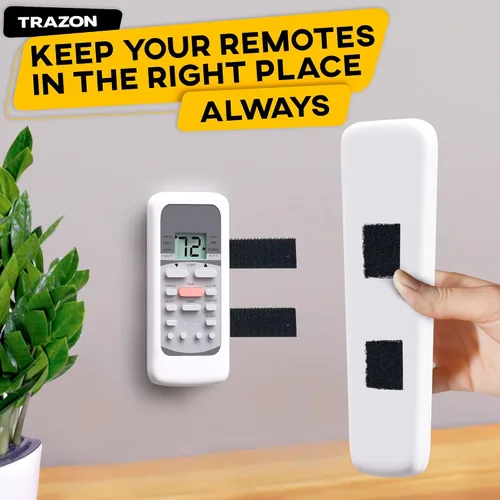 Vista 4 de Rollo de cinta de velcro con adhesivo resistente, resistencia industrial, fácil de cortar, tiras de gancho y bucle fuertes con parte trasera Negro