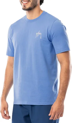 Vista 3 de Guy Harvey Camiseta de manga corta Threadcycled para hombre