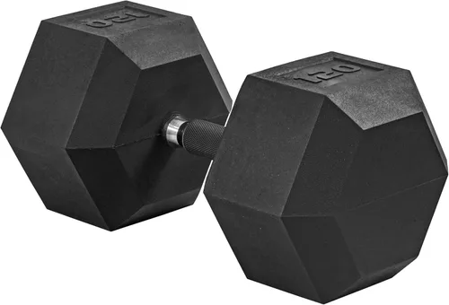Vista 67 de CAP Barbell Peso de la mancuerna hexagonal recubierta, individual, 10-120 libras, múltiples opciones