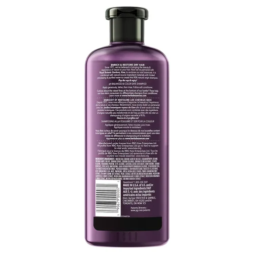 Vista 2 de Herbal Essences bio:renew Champú nutritivo con leche de arroz y flor de pasión, 13.5 fl oz