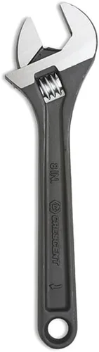 Vista 6 de Crescent Llave ajustable de 4" con acabado de óxido negro - Presentada en tarjeta - AT24VS