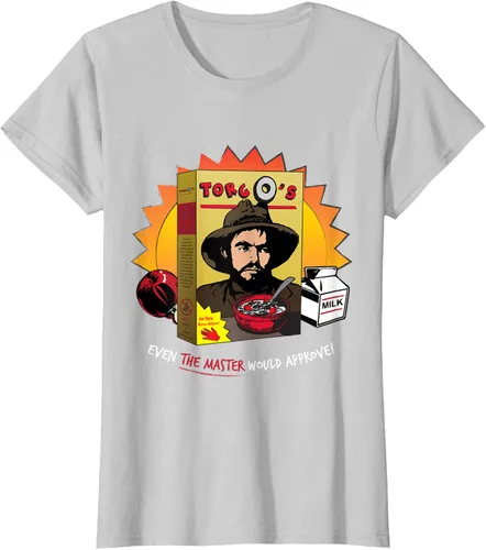 Vista 21 de Torgo Camiseta de película de culto de cereales, Negro, S