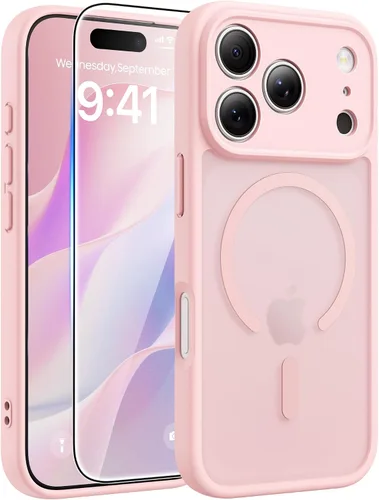 Vista 35 de FNTCASE para Samsung Galaxy Z Fold 7 Estuche Magnético: Funda de Teléfono Celular con Textura Mate Translúcida, Protección contra Caídas de Grado