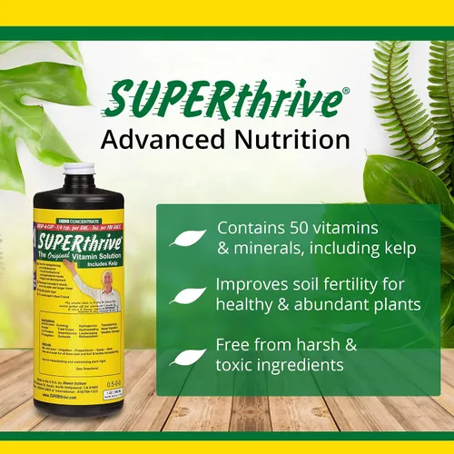 Vista 2 de SUPERthrive Solución de vitaminas vegetales, 1 cuarto de galón