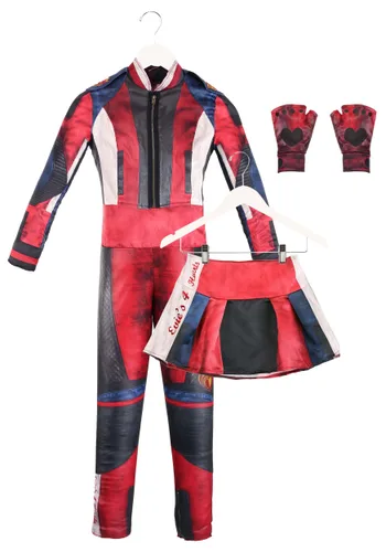 Vista 9 de Disfraz Deluxe de Evie de Descendants 3 para Niñas Multicolor