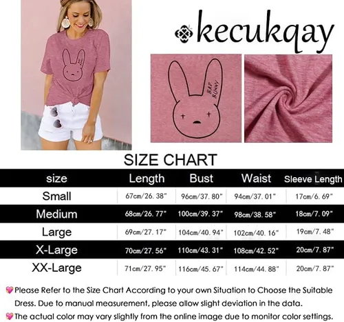 Vista 6 de Camisa de conejo malo para mujer, camiseta divertida con gráfico de conejo, camisa de hip hop, camisa de Pascua, camisetas inspiradoras cristianas