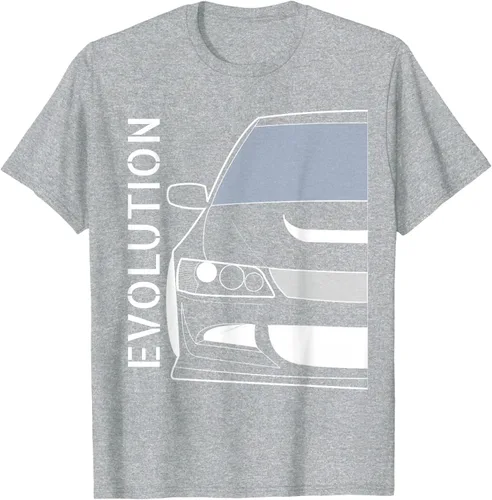 Vista 53 de Camiseta Evo 8 Design Turbo JDM Classic Legends, Negro, S