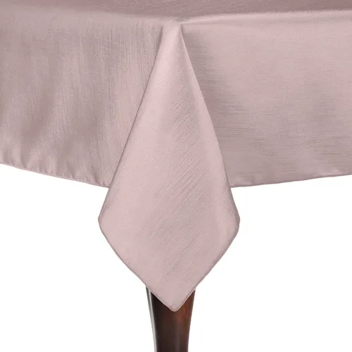 Vista 44 de ULTIMATE TEXTILE Majestic - Mantel cuadrado reversible Shantung Satin (59.8 x 59.8 in), color azul turquesa