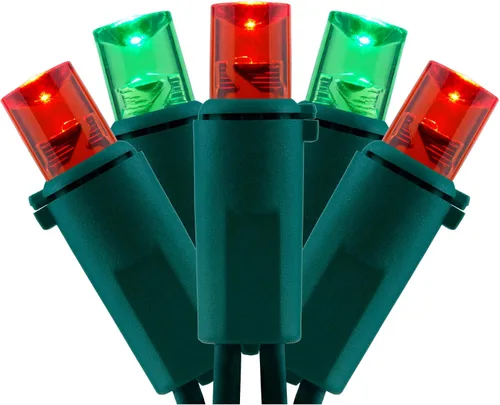 Vista 10 de YULETIME 200 luces LED de Navidad azules de gran angular, 66 pies, cable verde, certificado UL, 0.197 in, juego de luces navideñas (azul) Stay