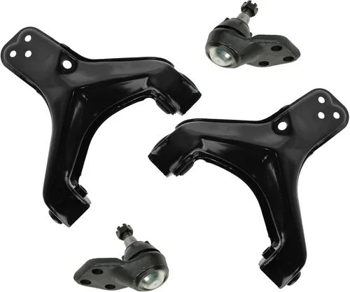 Vista 52 de TRQ Brazo de control superior e inferior del lado del conductor y del pasajero con juego de rótulas compatible con Chevrolet GMC 89-02